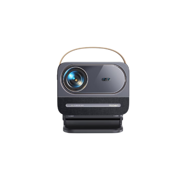 Yaber U12 Smart Projector 1080P with Dolby Audio, Auto Focus, 700 ANSI Lumens, Rotatable Gimbal, and Portable Handle