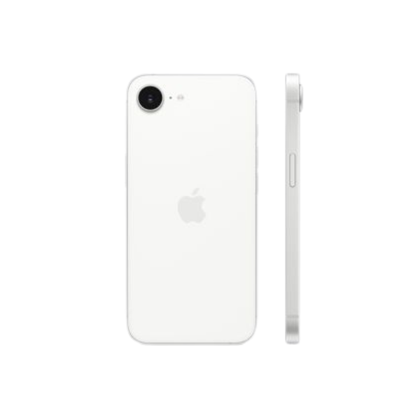 Apple iPhone 16e 256GB Storage White Side -Ichiban Tekno
