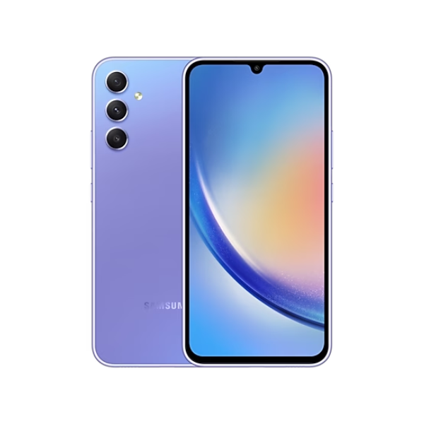 Samsung Galaxy A34 5G Smartphone Purple
