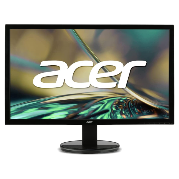 Acer K202HQL bi 19.5” HD+ TN Monitor 60Hz Refresh Rate 5ms Response Time NTSC 72% Color Gamut Tilt VESA Compatible For Work or Home HDMI Port 1.4 & VGA Port