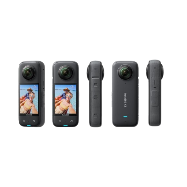 Insta360 X3 360 Action Camera 5.7K Waterproof with HDR Video, 72MP 360 Photo, 4K Single-Lens, 60fps Me Mode, Stabilization, 2.29" Touchscreen, AI Editing, Live Stream