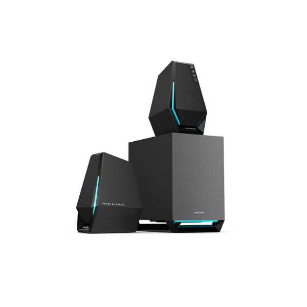 Edifier G1500 Max 2.1 Desktop Gaming Speakers Bluetooth 5.3, 3.5mm AUX, RGB LED