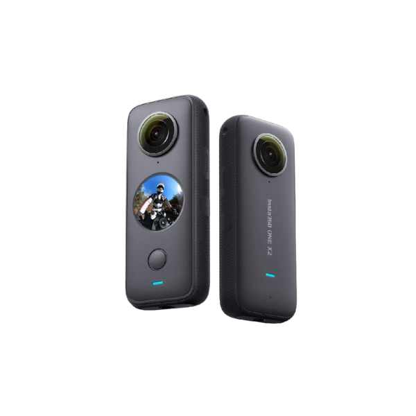 Insta360 ONE X2 360 Degree Waterproof Action Camera, 5.7K 360, Stabilization, Touch Screen, AI Editing, Live Streaming, Webcam, Voice Control
