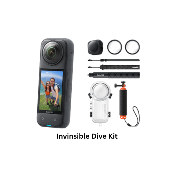 Insta360 X4 360 Action Camera 8K Waterproof with 4K Wide-Angle Video, Invisible Selfie Stick 135 Min Battery Life AI Editing Stabilization for Sports Travel Outdoor