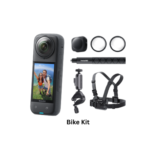 Insta360 X4 360 Action Camera 8K Waterproof with 4K Wide-Angle Video, Invisible Selfie Stick 135 Min Battery Life AI Editing Stabilization for Sports Travel Outdoor