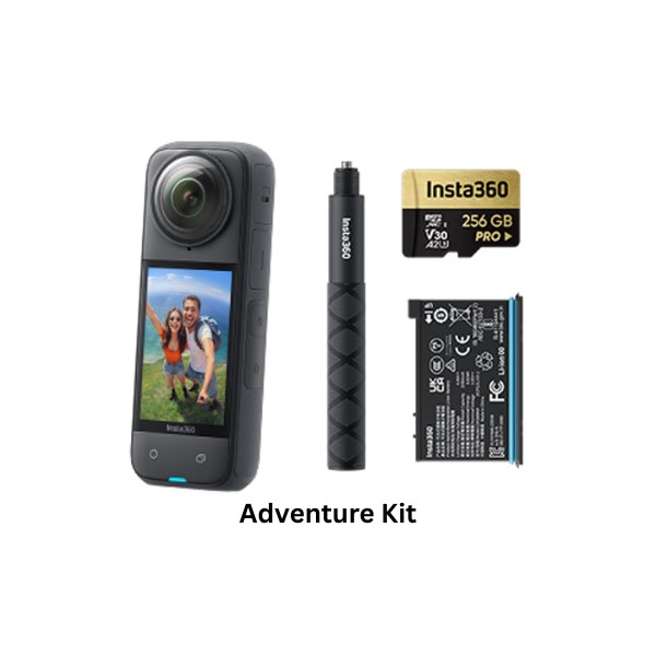 Insta360 X4 360 Action Camera 8K Waterproof with 4K Wide-Angle Video, Invisible Selfie Stick 135 Min Battery Life AI Editing Stabilization for Sports Travel Outdoor