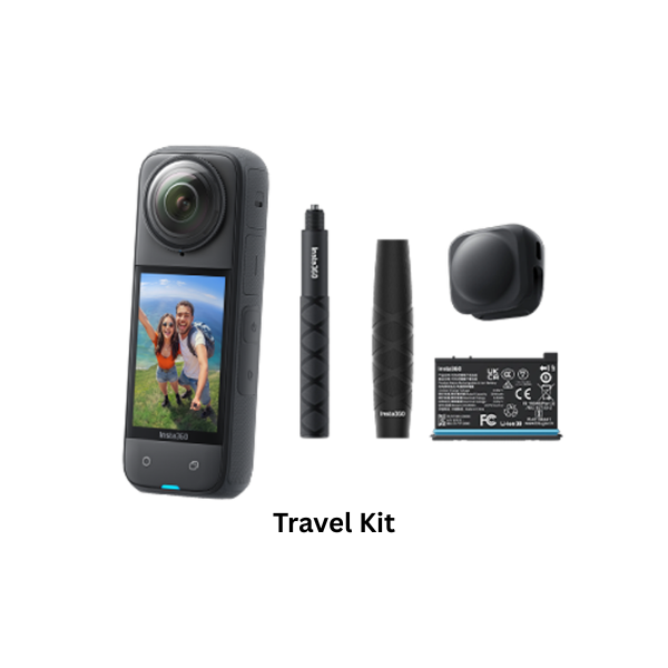 Insta360 X4 360 Action Camera 8K Waterproof with 4K Wide-Angle Video, Invisible Selfie Stick 135 Min Battery Life AI Editing Stabilization for Sports Travel Outdoor