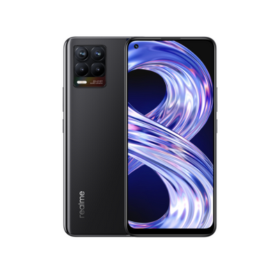 Realme 8 Smartphone 8GB RAM + 128GB Internal Storage Black