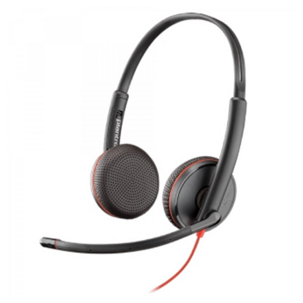 Plantronics Blackwire C3225 Poly USBHeadset - Ichiban Tekno