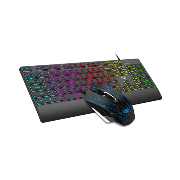 Aula T201 Wired Gaming Membrane Keyboard and Mouse Combo Set LazMall Aula T201 Wired Gaming Membrane Keyboard and Mouse Combo Set