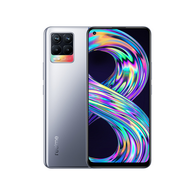Realme 8 Smartphone 8GB RAM + 128GB Internal Storage Silver
