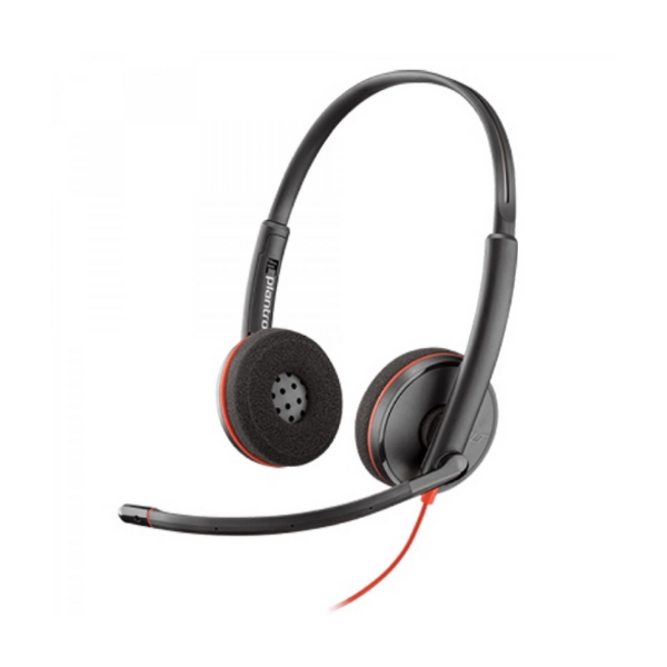 Plantronics Blackwire C3220 Poly USB Headset - Ichiban Tekno