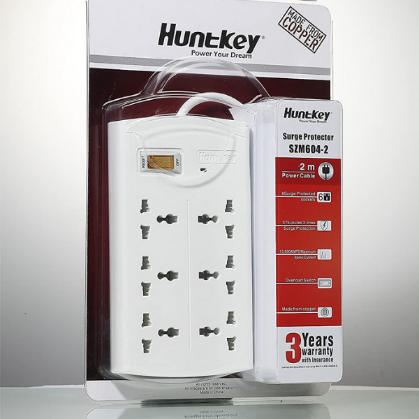Huntkey SZM604 Universal Power Strips - Ichiban Tekno