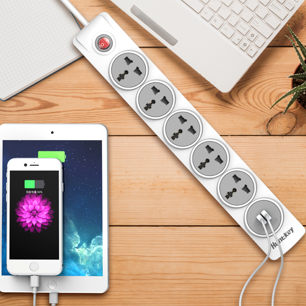 Huntkey SZN607 Universal Power Strips - Ichiban Tekno