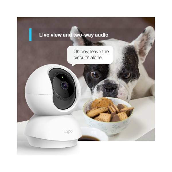 Tp-Link Tapo C210 Pan/Tilt Home Security Wi-Fi Camera Features