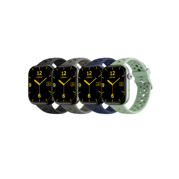 Infinix XWatch H4 2.04" G+F TFT Large Screen Clear Bluetooth Calling Pro-Level Health Tracking