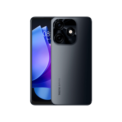 Tecno Spark 10C Smartphone 8GB+128GB Meta Black- Ichiban Tekno