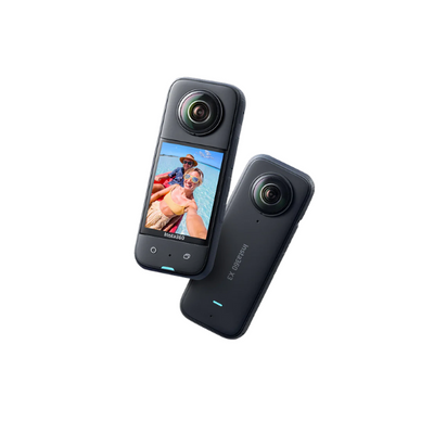 Insta360 X3 360 Action Camera 5.7K Waterproof with HDR Video, 72MP 360 Photo, 4K Single-Lens, 60fps Me Mode, Stabilization, 2.29" Touchscreen, AI Editing, Live Stream