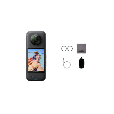 Insta360 X3 360 Action Camera 5.7K Waterproof with HDR Video, 72MP 360 Photo, 4K Single-Lens, 60fps Me Mode, Stabilization, 2.29" Touchscreen, AI Editing, Live Stream