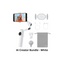 Insta360 Flow 2 Pro Gimbal Apple Dock Kit tracking with 200+ apps, multi-person tracking, 360-degree pan tracking, built-in tripod/selfie stick, iPhone and Android