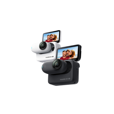 Insta360 GO 3S 4K Tiny Portable Vlogging Camera, Hands-Free POVs, Mount Anywhere, Stabilization, 140 Min Battery Life, 10m Waterproof, AI Editing, Apple Find My, For Vlog, Travel, Outdoor, Pet POV