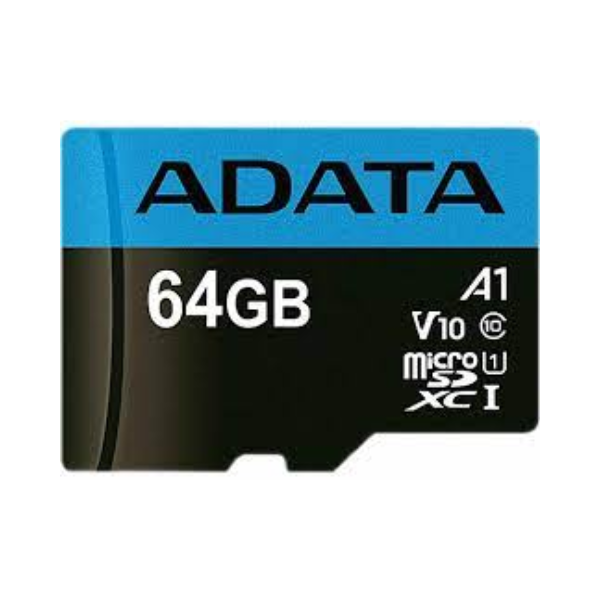 ADATA ADATA Premier MicroSDHC/SDXC UHS-I Class 10 V10 A1 Memory Card with Adapter Read up to 100 MB/s (AUSDX128GUICL10A1-RA1)