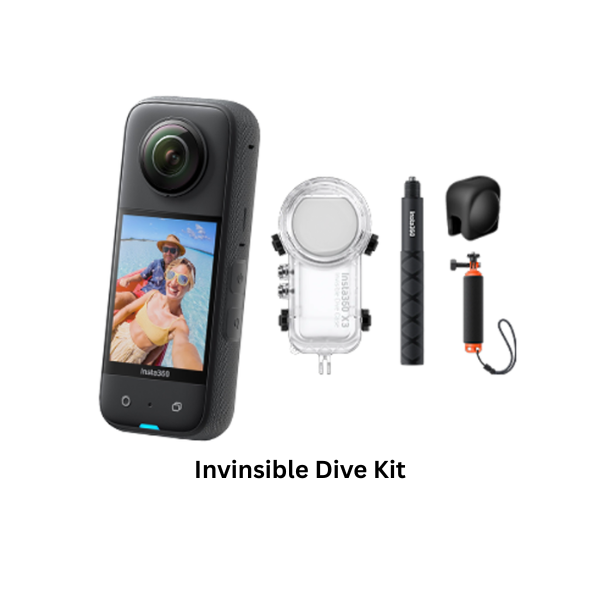Insta360 X3 360 Action Camera 5.7K Waterproof with HDR Video, 72MP 360 Photo, 4K Single-Lens, 60fps Me Mode, Stabilization, 2.29" Touchscreen, AI Editing, Live Stream