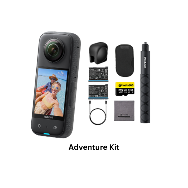 Insta360 X3 360 Action Camera 5.7K Waterproof with HDR Video, 72MP 360 Photo, 4K Single-Lens, 60fps Me Mode, Stabilization, 2.29" Touchscreen, AI Editing, Live Stream