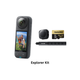 Insta360 X4 360 Action Camera 8K Waterproof with 4K Wide-Angle Video, Invisible Selfie Stick 135 Min Battery Life AI Editing Stabilization for Sports Travel Outdoor