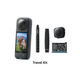 Insta360 X4 360 Action Camera 8K Waterproof with 4K Wide-Angle Video, Invisible Selfie Stick 135 Min Battery Life AI Editing Stabilization for Sports Travel Outdoor