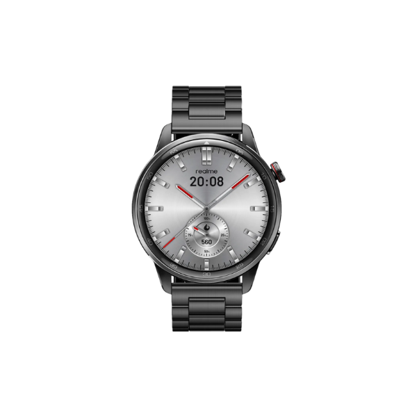 Realme Watch S2 Stainless Steel AMOLED Display 1.43'' IP68 Dust & Water Resistance Rating 14 Days Standard Use Bluetooth 5.3