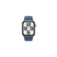 Apple Watch SE GPS 40mm Silver Aluminium Case with Blue Cloud Sport Band