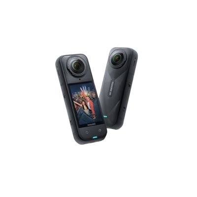 Insta360 X5 360º Waterproof Action Camera with 8K Resolution and Superior Low Light Quality