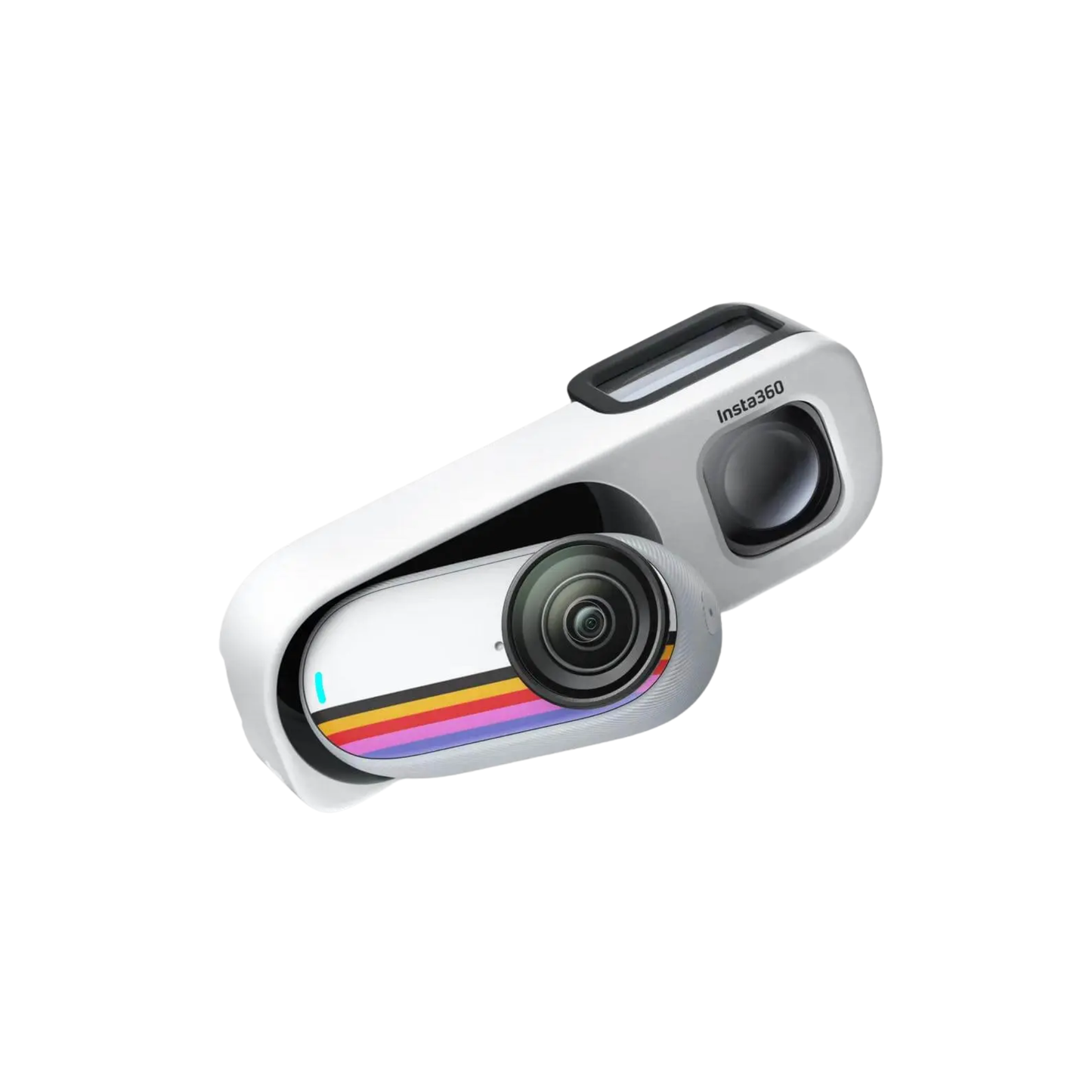 Insta360 GO 3S Retro Design Vintage Viewfinder Ultra-Compact & Wearable 4K Camera Long Battery Life with Charge Case