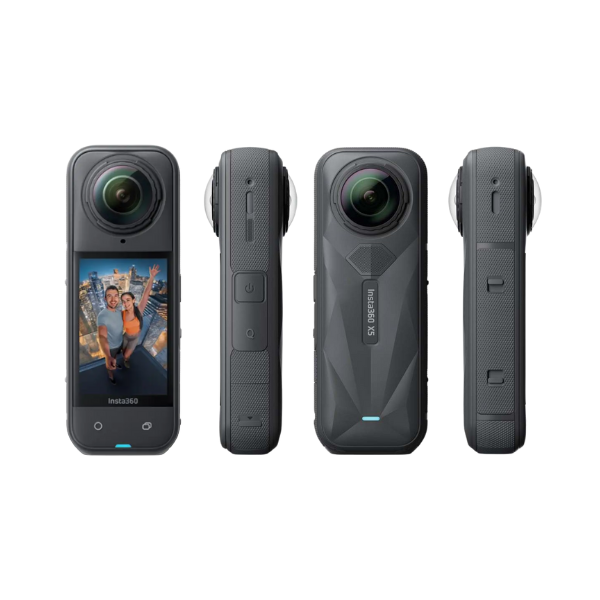 Insta360 X5 360º Waterproof Action Camera with 8K Resolution and Superior Low Light Quality