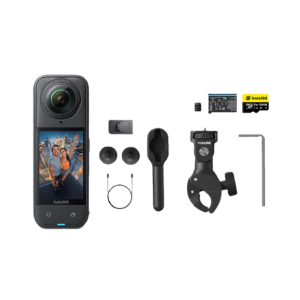 Insta360 X5 360º Waterproof Action Camera with 8K Resolution and Superior Low Light Quality