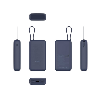 Xiaomi 33W Power Bank 20000mAh (Integrated Cable) Blue TH