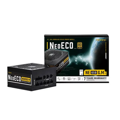 ANTEC NE650GOLD M 650W 80+ GOLD Full Modular True Rated Power Supply
