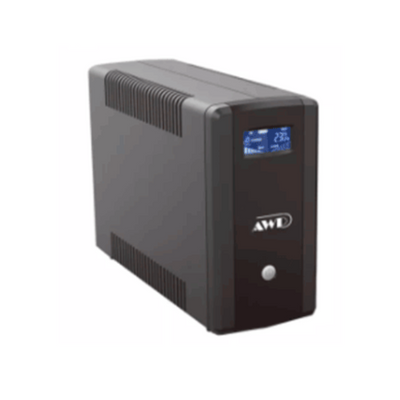 AWP AID1000 Pro LCD 1000VA/600W Line Interactive UPS 600W-1000VA UPS