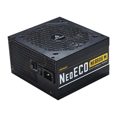 ANTEC NE650GOLD M 650W 80+ GOLD Full Modular True Rated Power Supply