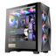 Antec Dark League DF800 Flux, Flux Platform, 5 x 120 mm Fans Included, ARGB & PWM Fan Controller, Tempered Glass Side Panel, Geometrical Mesh Front, Mid-Tower ATX Gaming Case