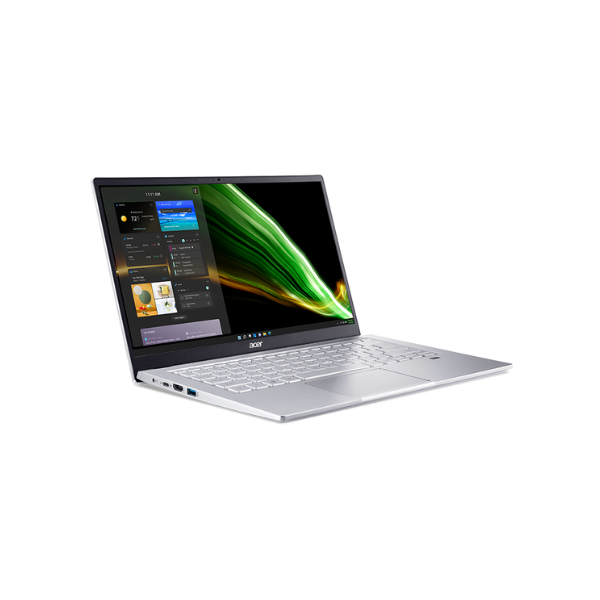 Acer Swift 3 Laptop Pure Silver AMD Ryzen 5 5500U 