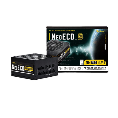 Antec NeoEco750M 750 Watt Full Modular Power Supply with 80 Plus Gold Cerification