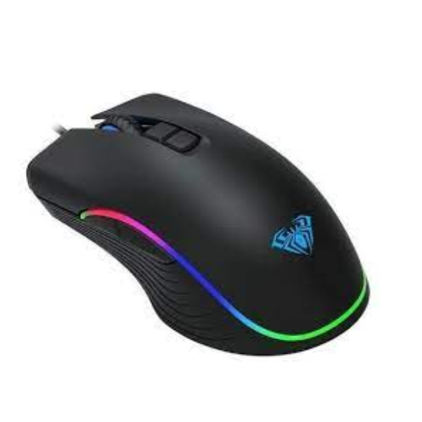 Aula Wind F806 RGB Marco 7 Programmable Buttons Wired Ergonomic Gaming Mouse