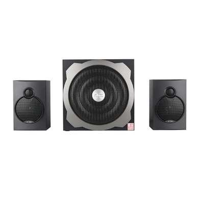 F&D A521X 104 W 2.1 Channel Bluetooth Multimedia Speakers with Subwoofer Satellite Speaker, Remote, Digital FM & USB