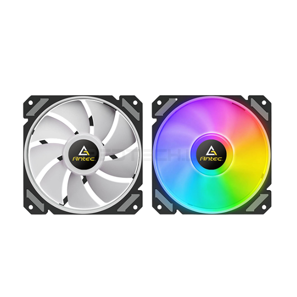 Antec Symphony 240 ARGB 2X 120mm Fans All in one CPU Liquid Cooler PWM ARGB LED Fan 800-1600rpm ± 100 Speed Airflow 72 CFM max.40000 hours at 25°C room, ambient 15-65% RH