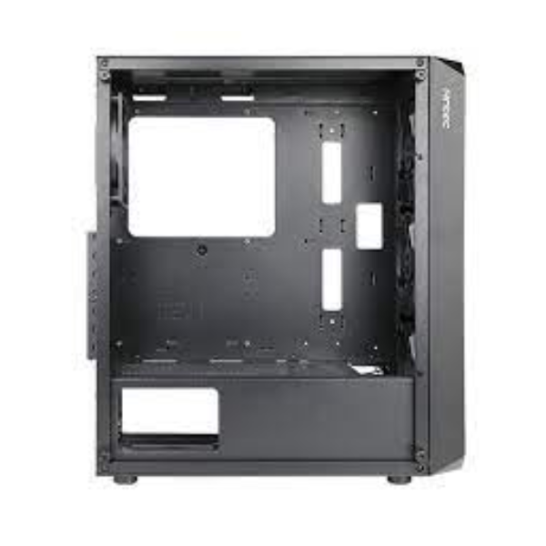 Antec NX292 ATX Mid-Tower Case, Tempered Glass Side Panel, Full Side View, Pre-Installed 4 x 120mm in Front,