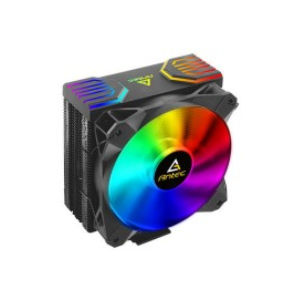 Antec Symphony 240 ARGB 2X 120mm Fans All in one CPU Liquid Cooler PWM ARGB LED Fan 800-1600rpm ± 100 Speed Airflow 72 CFM max.40000 hours at 25°C room, ambient 15-65% RH