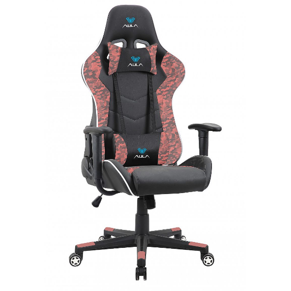 Aula F1007 High-Quality Gaming Chair Orange Camouflaged 