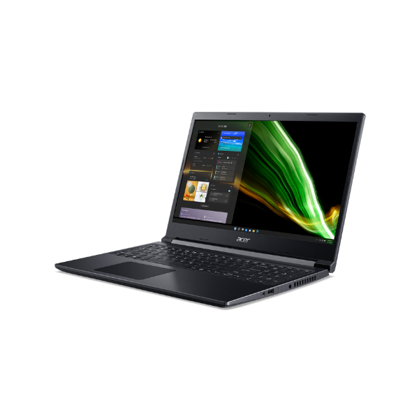 Acer Aspire 7 Laptop Black AMD Ryzen 7 5700U 8GB DDR4 RAM 512GB SSD Storage 